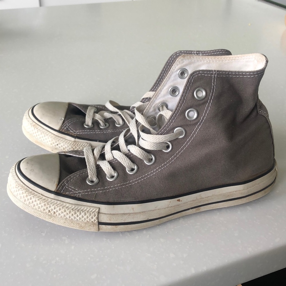 Gray converse (high top)